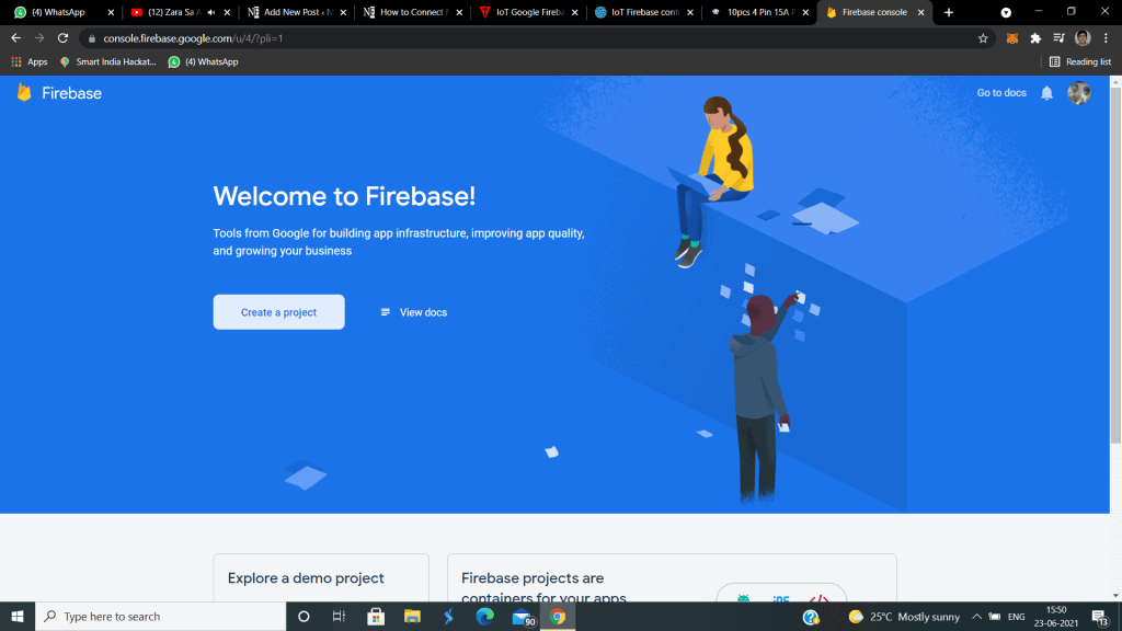 google firebase