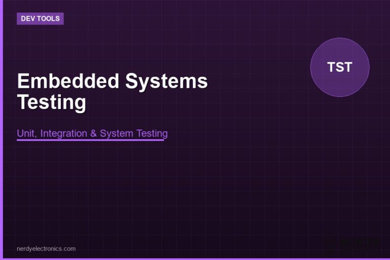 Embedded Systems Testing: Unit, Integration, System
