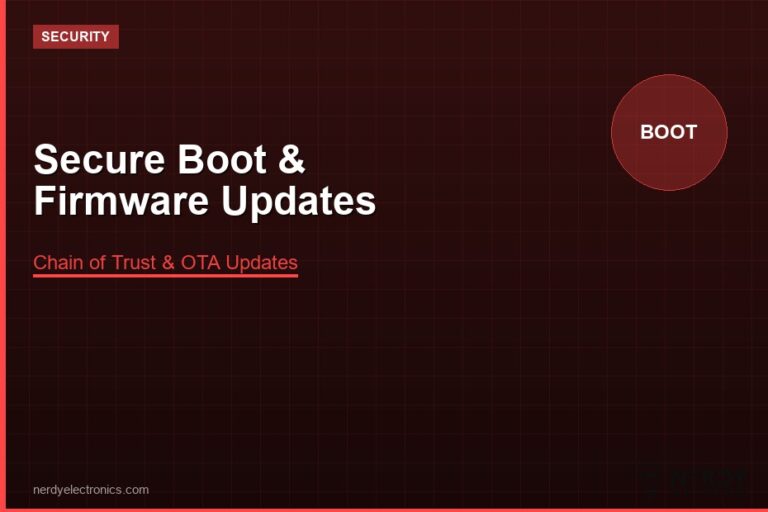 Secure Boot and Firmware Updates in Embedded Systems